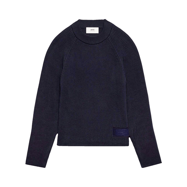Ami Crewneck Sweater 'Night Blue'