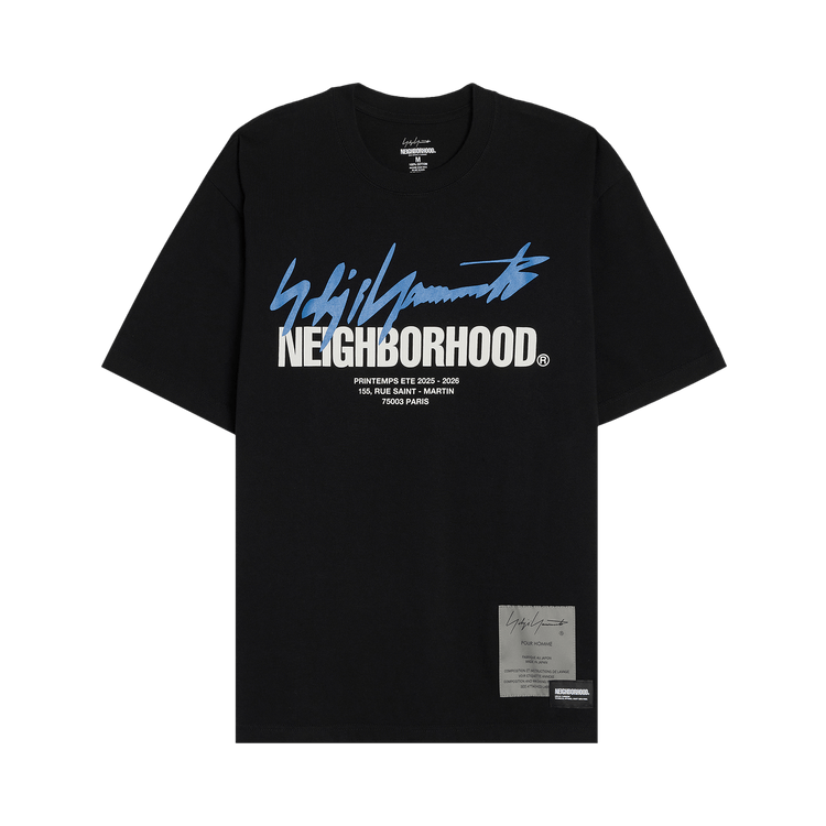 Yohji Yamamoto Pour Homme Short-Sleeve Tee 2 'Black'