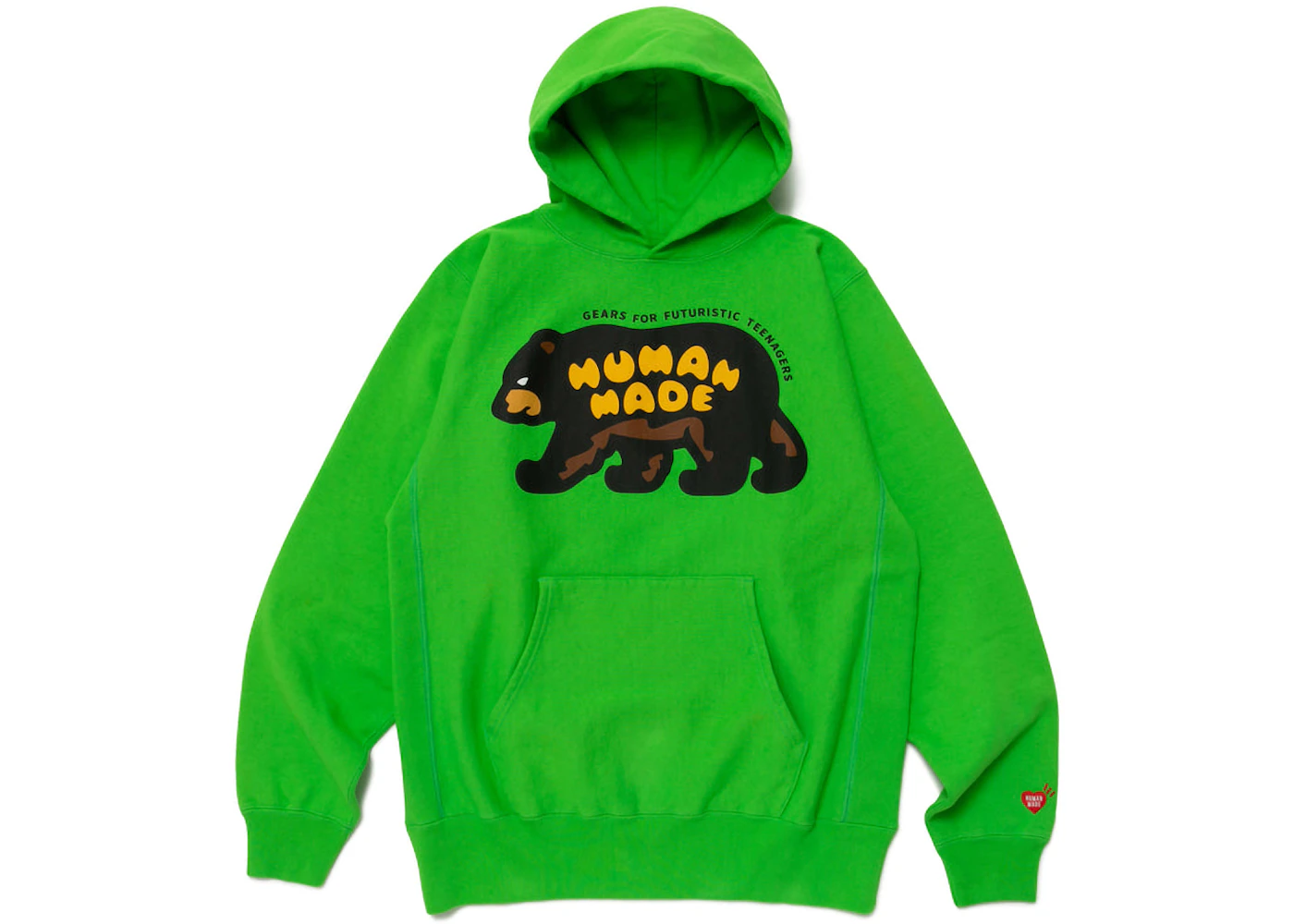 Human Made Heavyweight #1 Hoodie Green