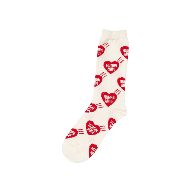 Human Made Heart Socks 'Red'
