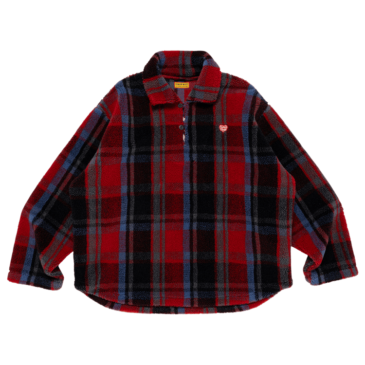 Human Made Fleece Pullover 'Red'