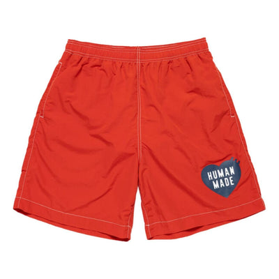 HUMAN MADE Swim Shorts 'Red'