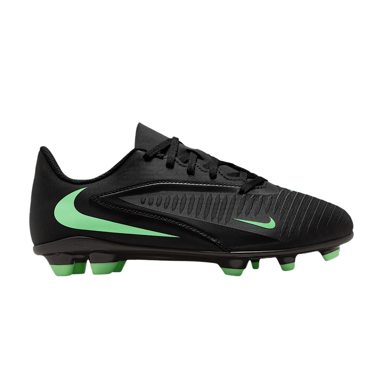 Nike Jr. Phantom 6 Low Club Mg GS 'Black Black Illusion Green'
