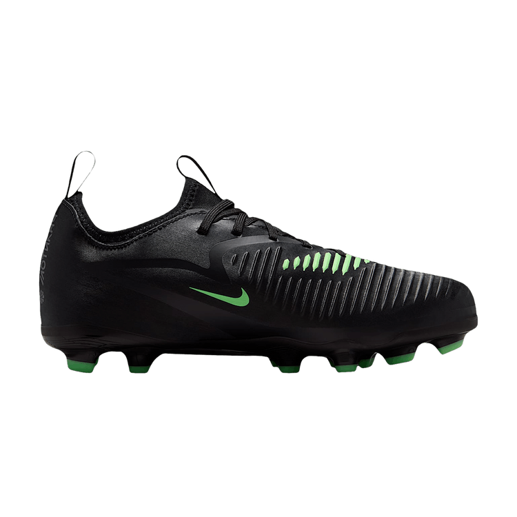 Nike Jr. Phantom 6 Low Academy Mg GS 'Black Black Illusion Green'
