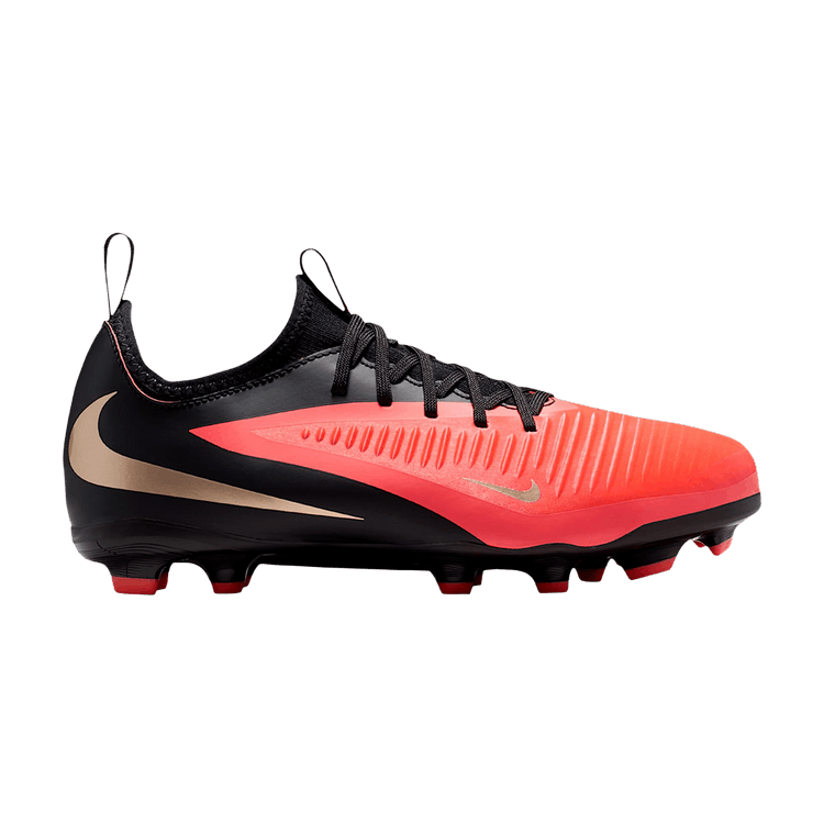 Nike Jr. Phantom 6 Low Academy MG GS 'Bright Crimson Black'