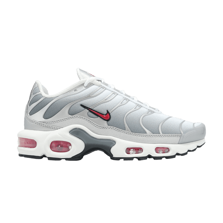 Nike Wmns Air Max Plus 'Metallic Silver University Red'