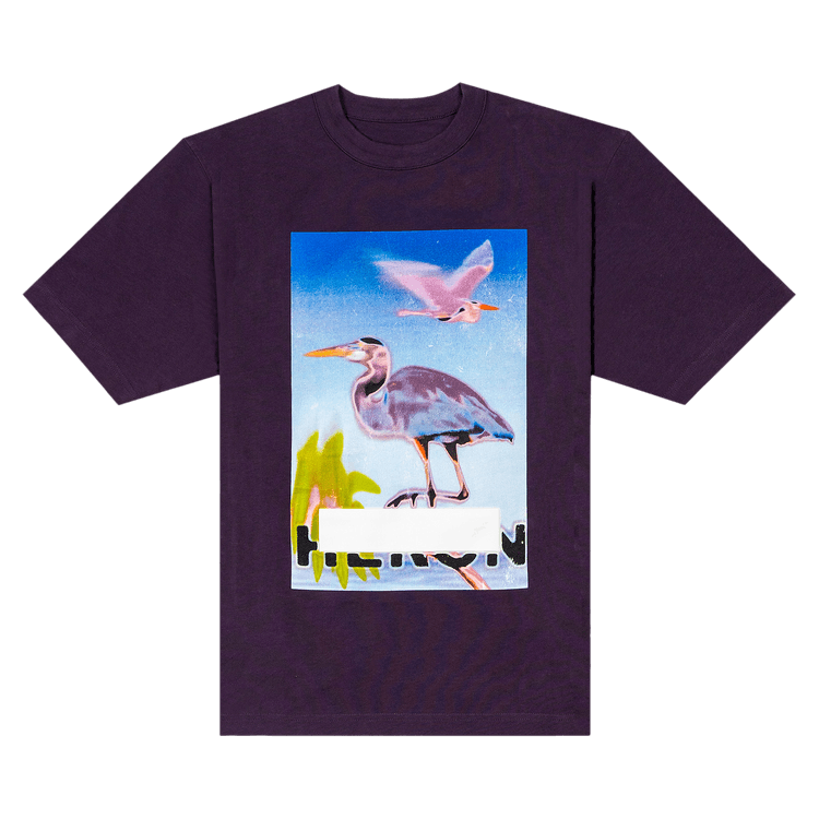 Heron Preston Censored Heron Tee 'Purple'