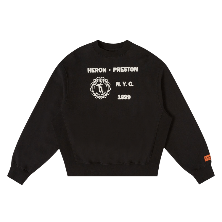 Heron Preston Medieval Heron Crew 'Black/White'