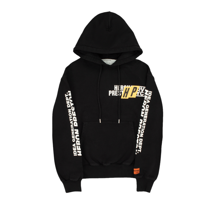 Heron Preston HP Real Estate Hoodie 'Black/White'