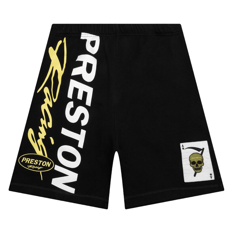 Heron Preston Racing Sweatshorts 'Black/White'