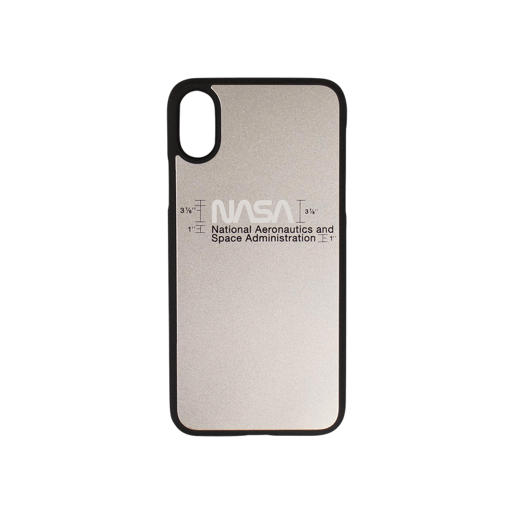 Heron Preston NASA iPhone XS Cover 'Silver/Multi'