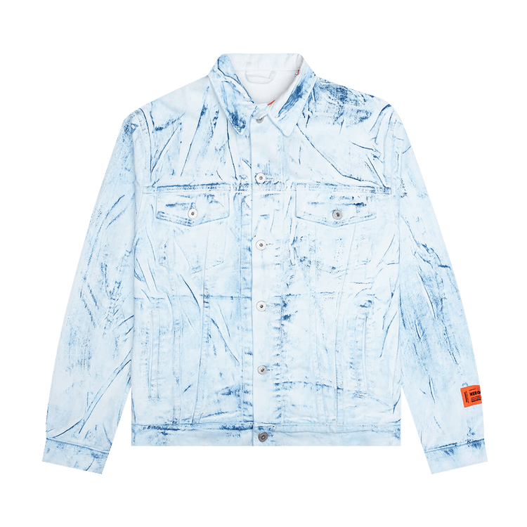 Heron Preston Overdyed Spray Regular Jacket 'Blue'
