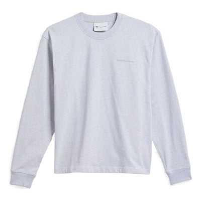 adidas x Pharrell Humanrace Small Logo  Long Sleeve T-Shirt 'Grey'