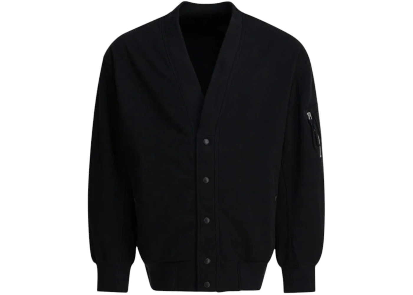 Comme des Garcons Homme Cotton Cardigan Black