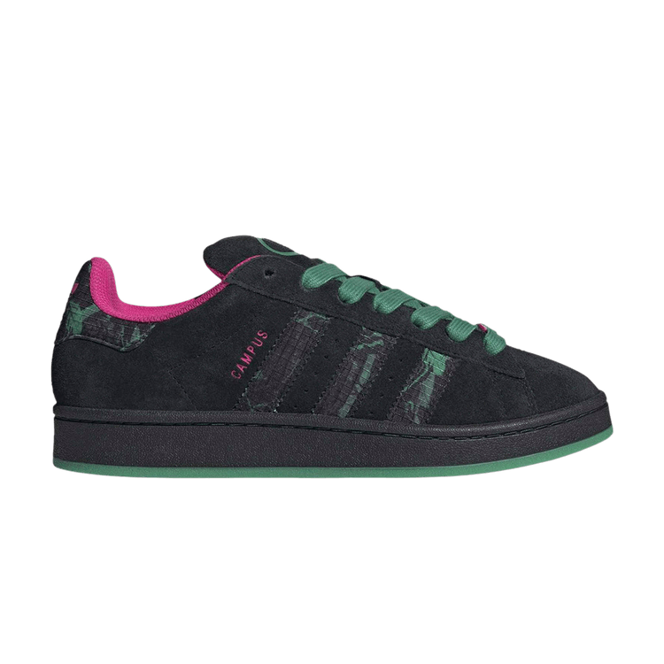 adidas Campus 00s 'Core Black Semi Court Green Shock Pink'