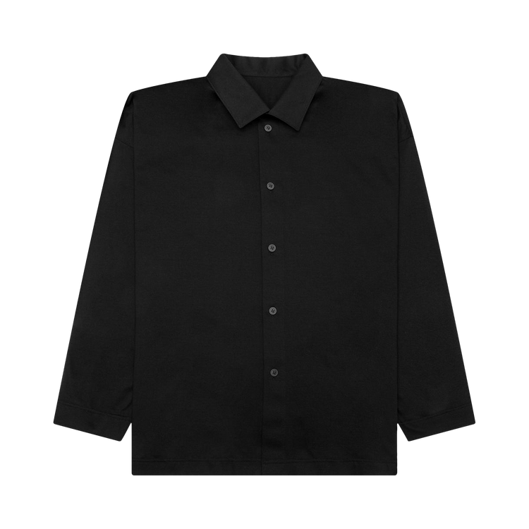 Homme Plissé Issey Miyake Jersey Shirt 'Black'