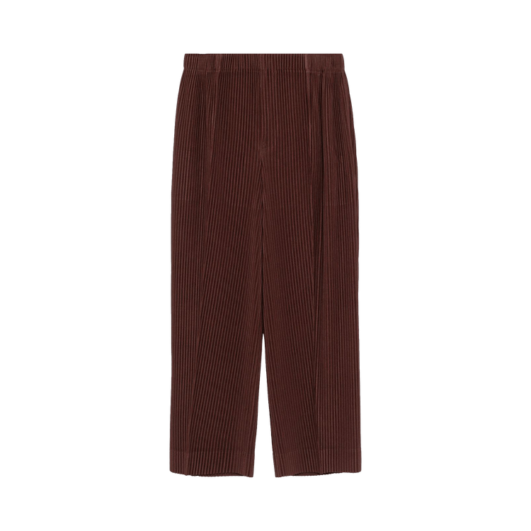 Homme Plissé Issey Miyake MC February Pants 'Chocolate Brown'