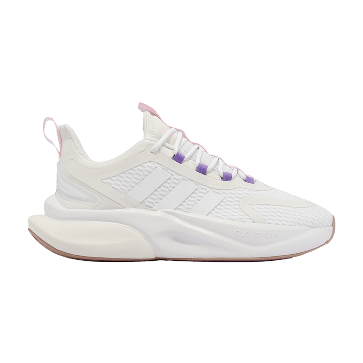 Adidas Wmns Alphabounce+ 'White College Purple'