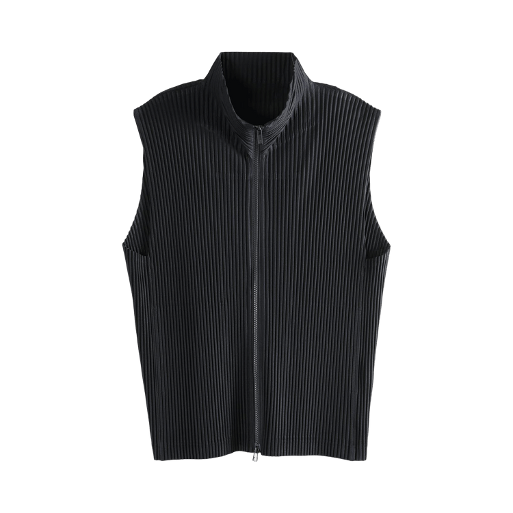 Homme Plissé Issey Miyake Monthly Colors April Vest 'Black'