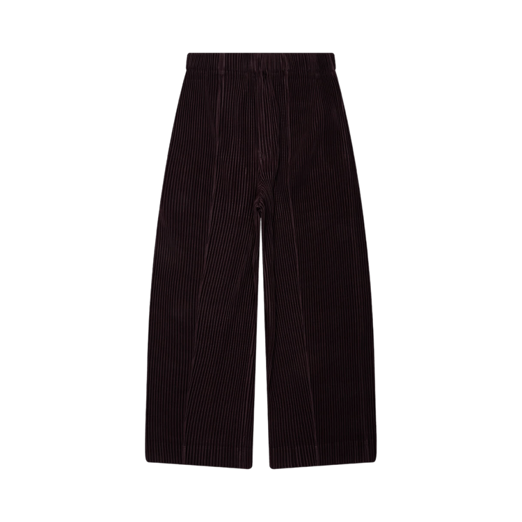 Homme Plissé Issey Miyake Monthly Colors January Pants 'Eggplant Black'