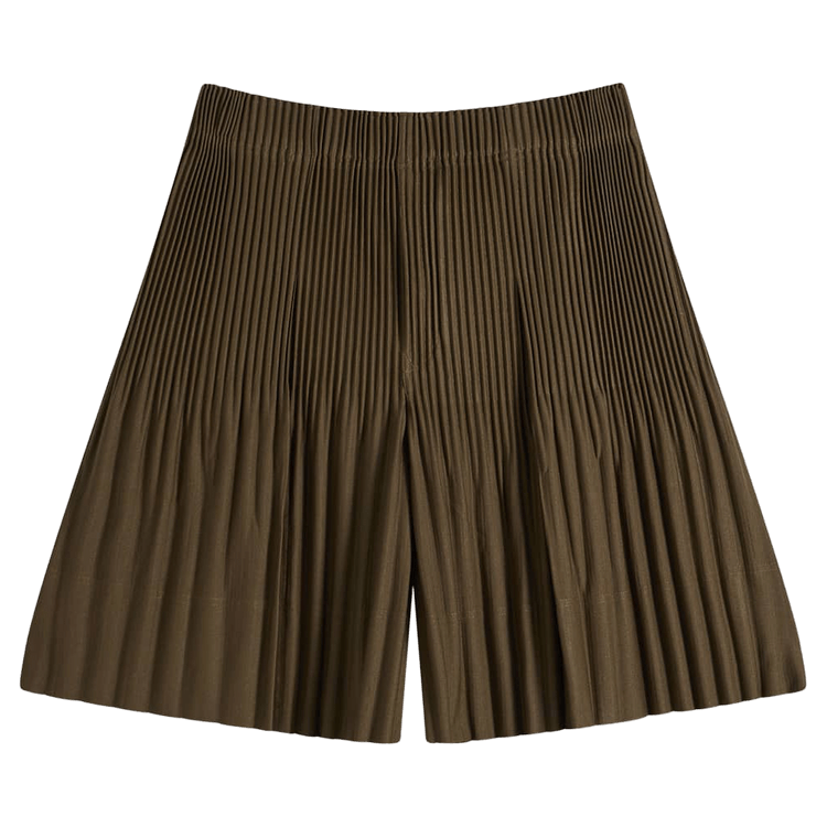 Issey Miyake Shorts 'Genova Metal Ocher'