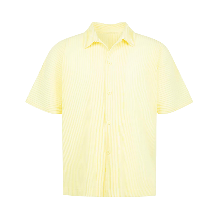 Issey Miyake Shirt 'Shine Yellow'