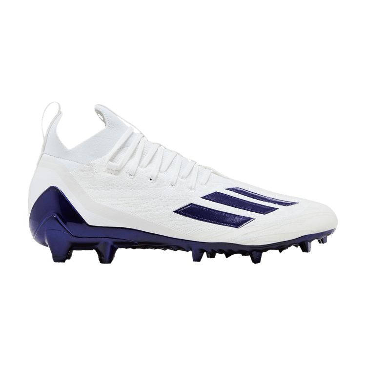 adidas Adizero Primeknit Cleats 'White Purple'