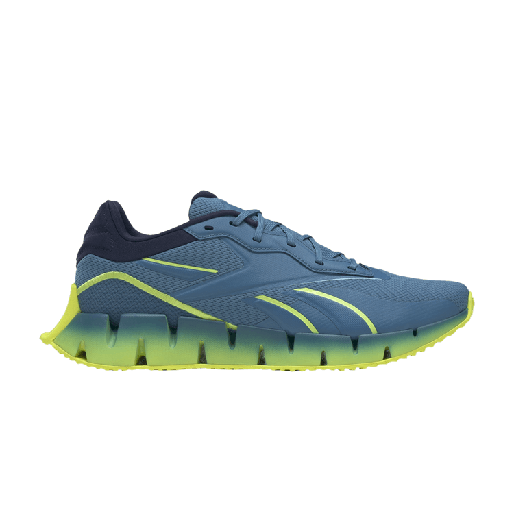 Reebok Zig Dynamica 4 'Steely Blue Acid Yellow'