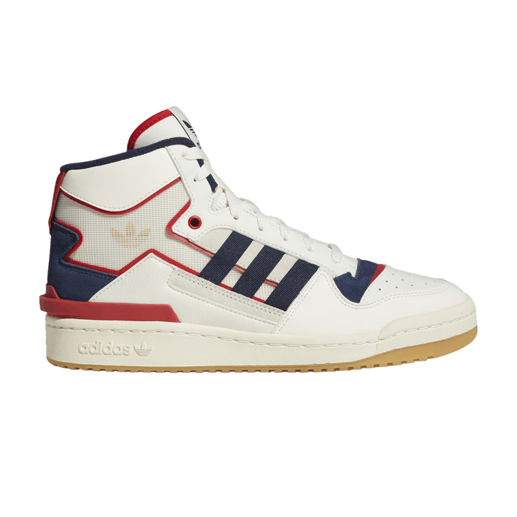 adidas Forum Exhibit Mid 'Inside Out - White Navy Scarlet'