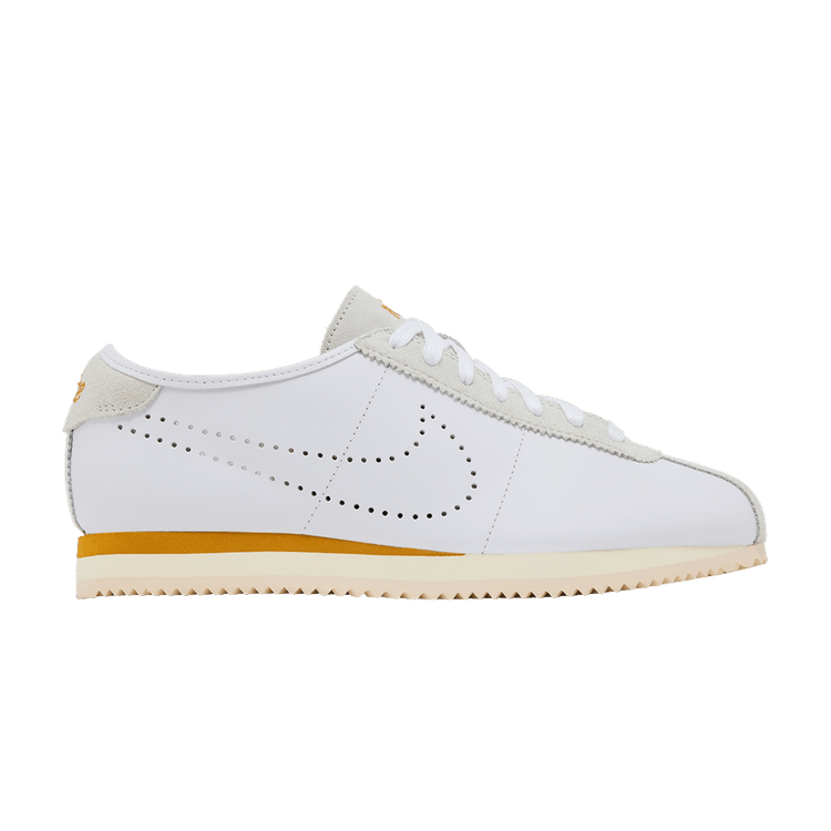 Nike Cortez White Bronze Perforated Swoosh (Women's)