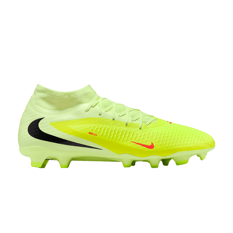Nike Phantom 6 High Academy MG 'Hyper Crimson Limelight Black'