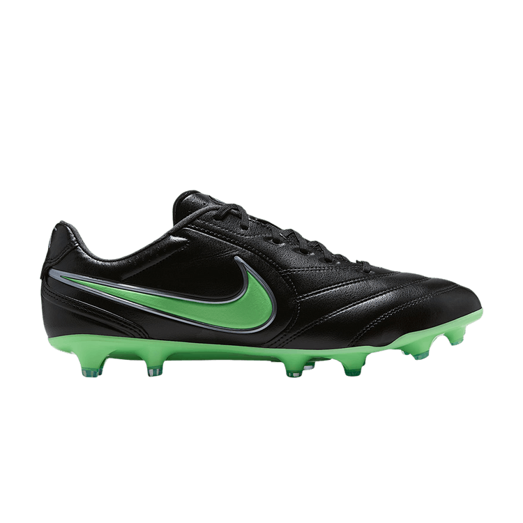 Nike Tiempo Ligera Pro FG Low 'Black Illusion Green'