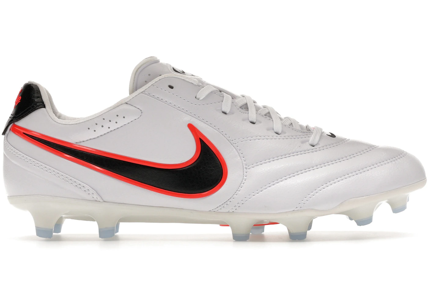 Nike Tiempo Ligera Pro FG White Bright Crimson Black
