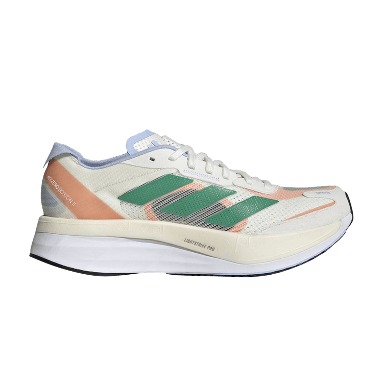 Adidas Wmns Adizero Boston 11 'White Tint Court Green'