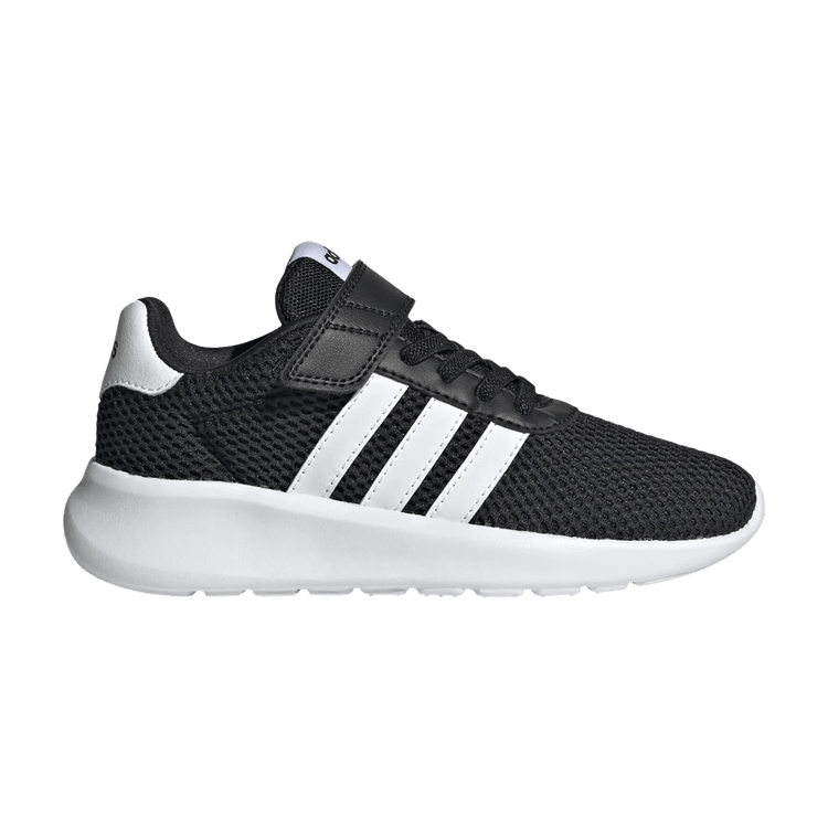 Adidas Lite Racer 3.0 Hook & Loop K 'Black White'