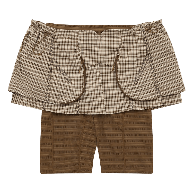 Nike x KNWLS Joan Skirt 'Yukon Brown/Rattan'