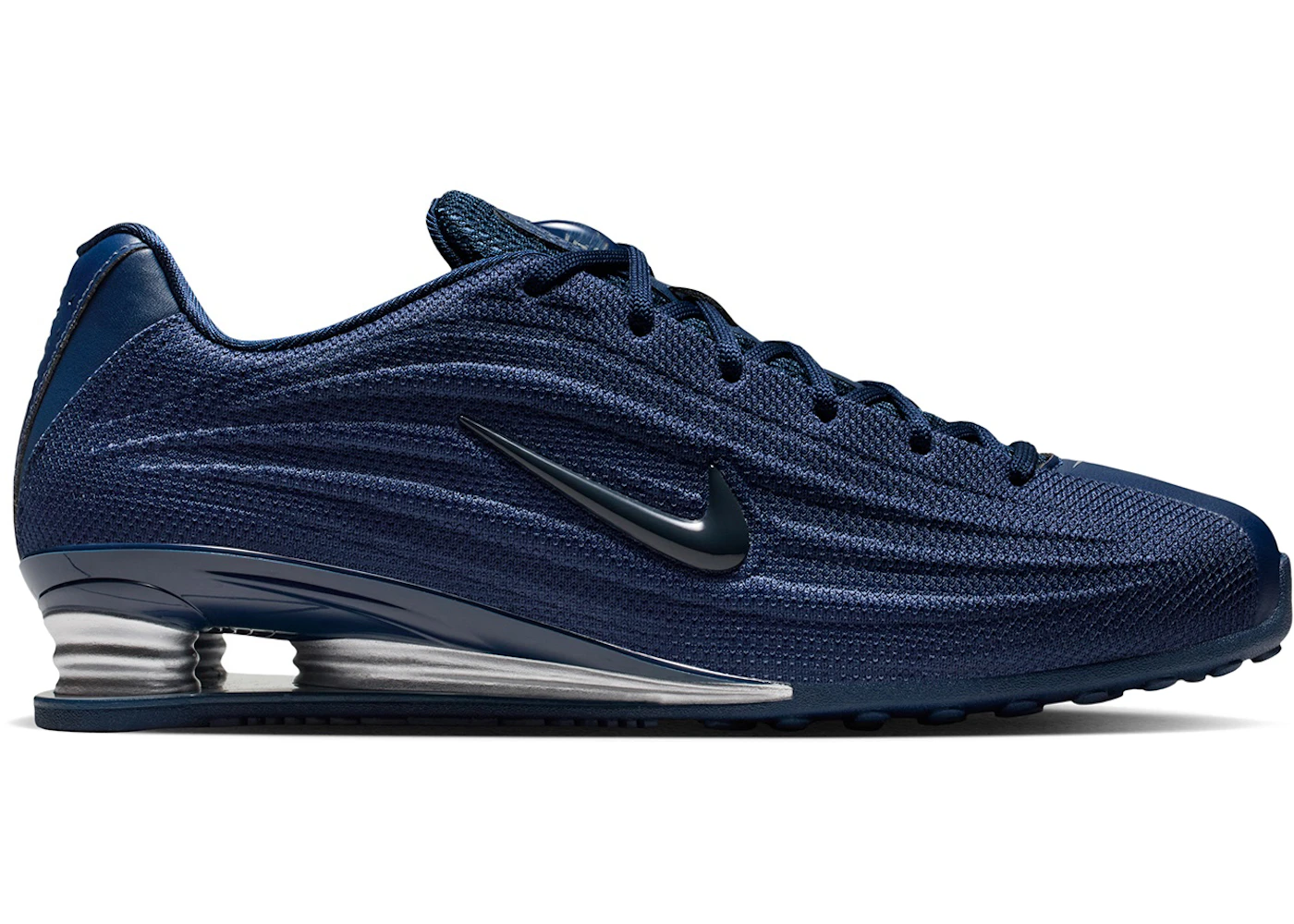 Nike Shox Z Midnight Navy Metallic Silver (Women's)