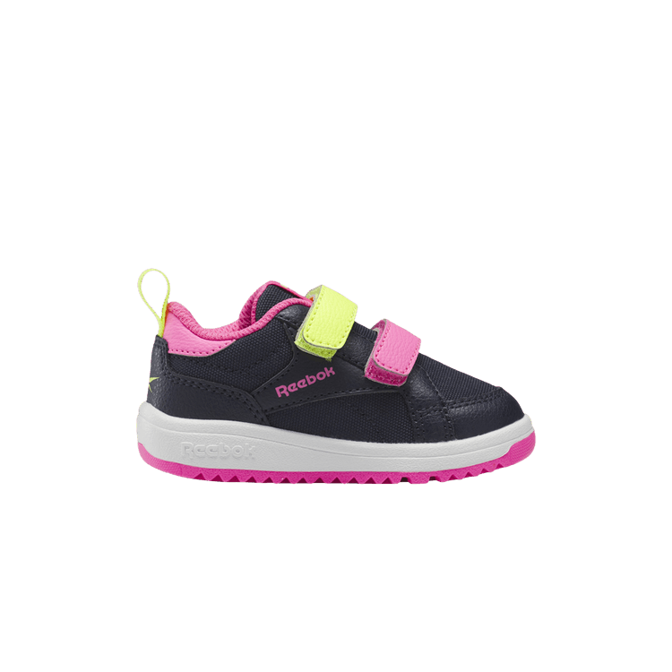 Reebok Weebok Clasp Low Infant 'Vector Navy Atomic Pink'