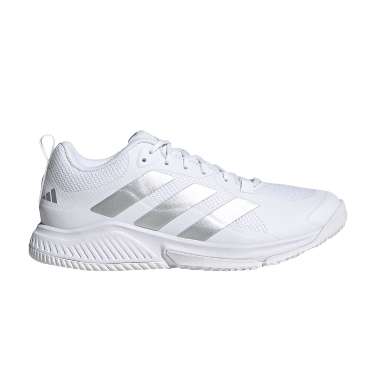 Adidas Wmns Court Team Bounce 2.0 'White Silver Metallic'