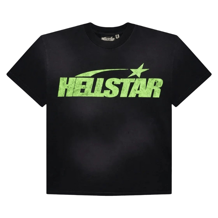 Hellstar Classic T-Shirt 'Black/Green'