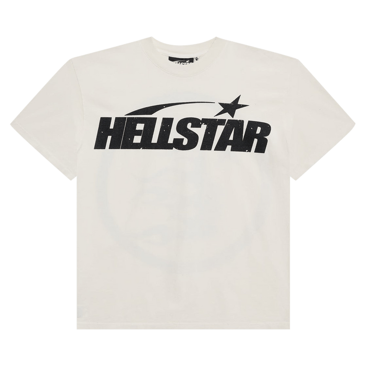 Hellstar Classic T-Shirt Regular Print 'White/Black'
