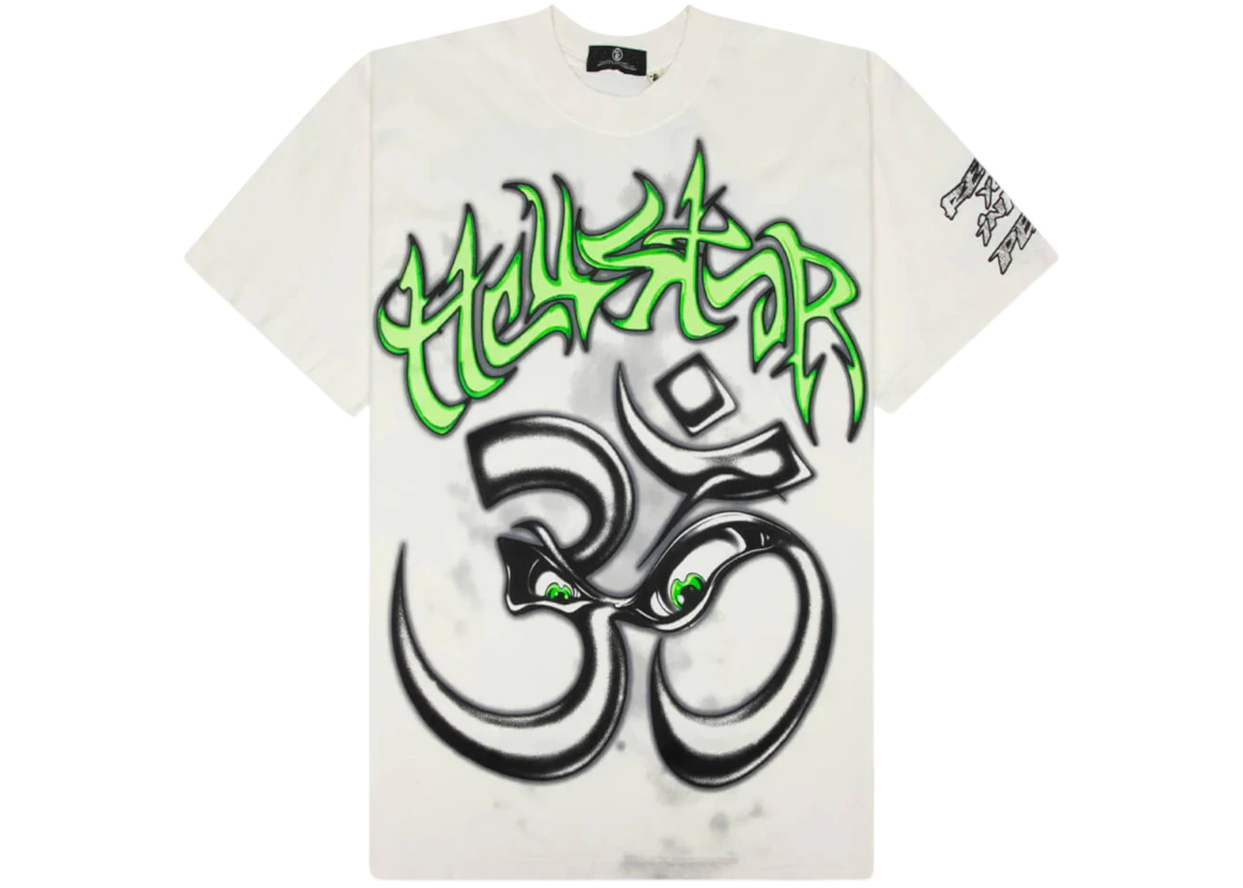Hellstar Reach Your Inner Peace Yoga T-shirt White