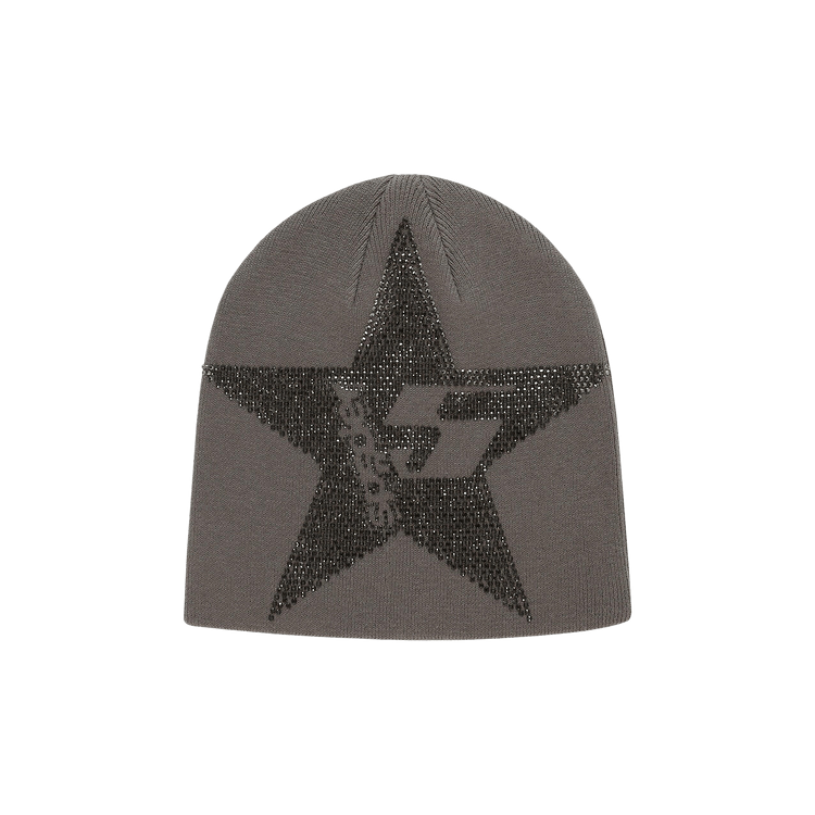 Sp5der Star Rhinestone Skully 'Slate Grey'