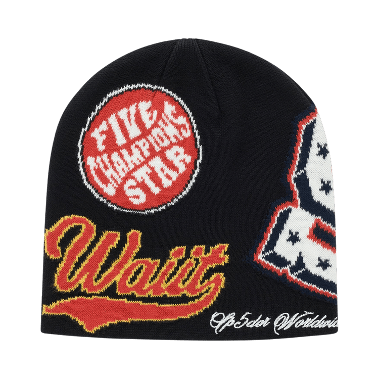 Sp5der Varsity Skully 'Black'