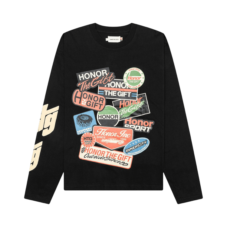 Honor The Gift Fuel Long-Sleeve Tee 'Black'