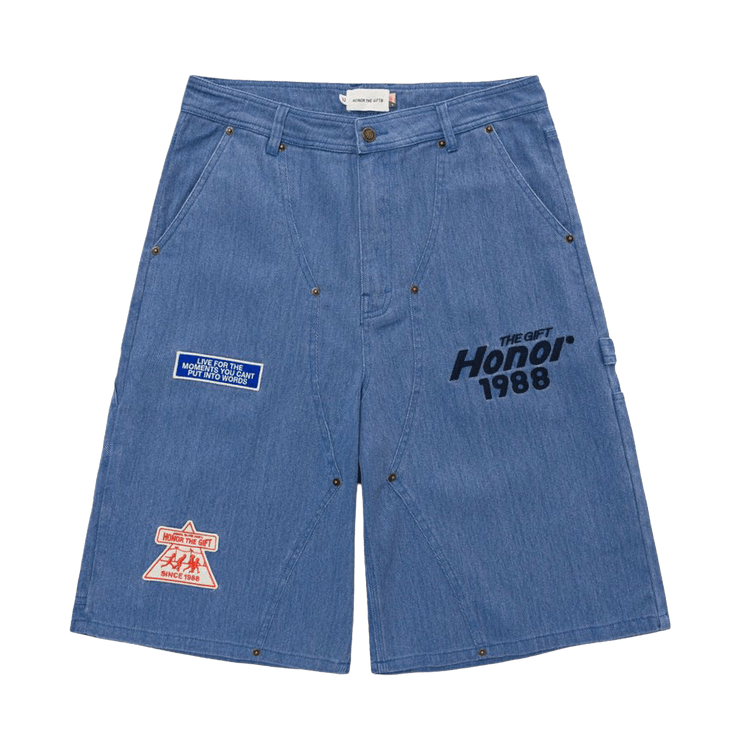 Honor The Gift Twill Carpenter Short 'Blue'