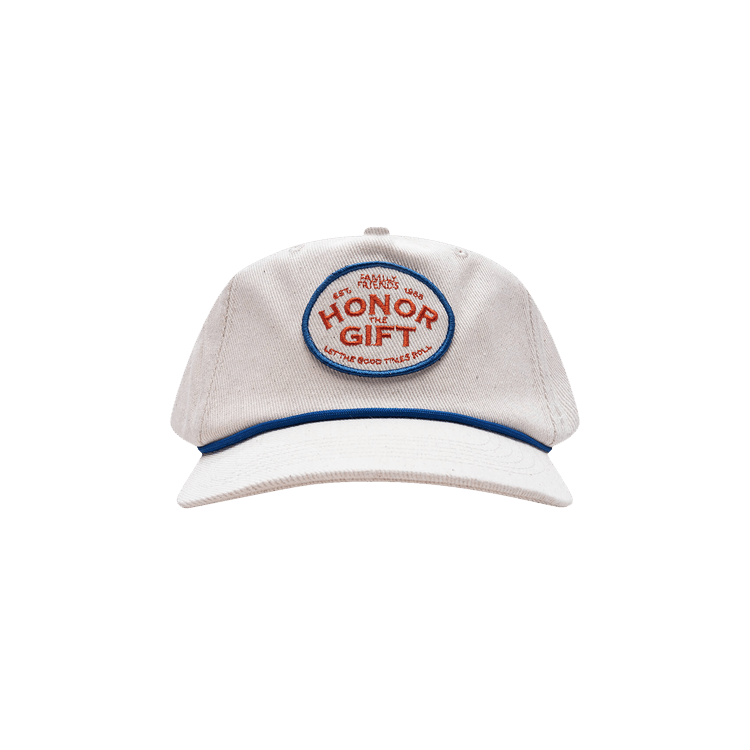 Honor The Gift EST 1988 Patch Trucker Cap 'Bone'