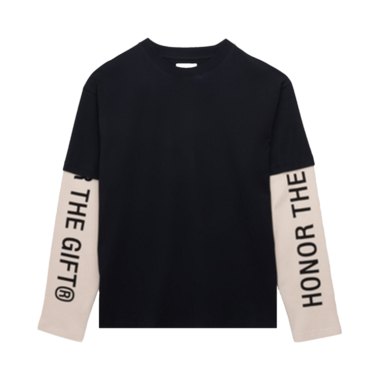 Honor The Gift Honor Double Sleeve Tee 'Black'