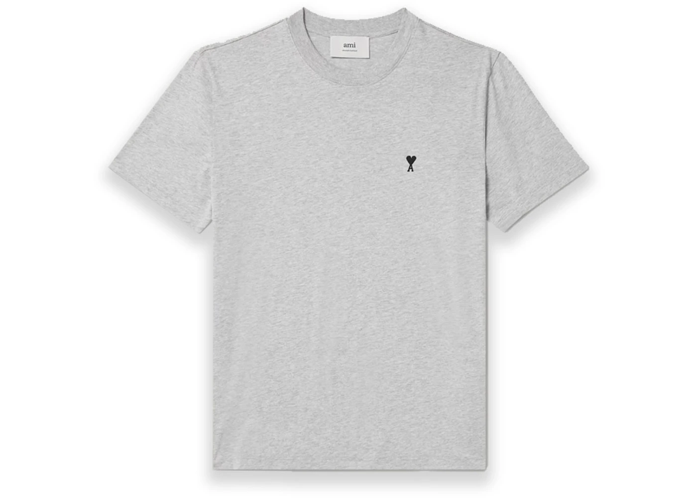 Ami Paris Ami De Coeur T-shirt Gray