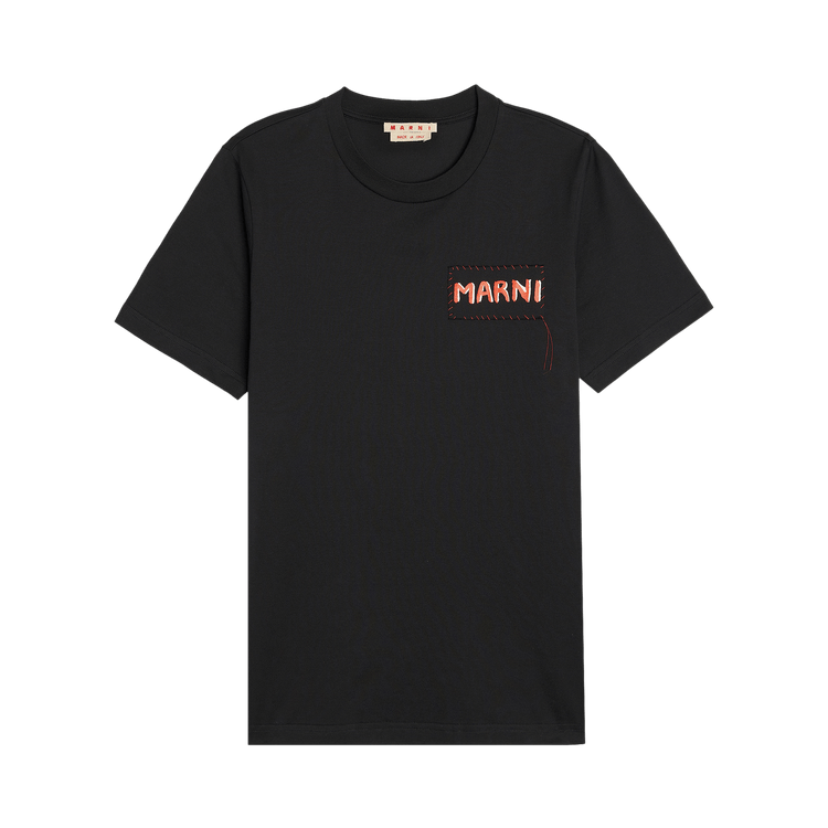 Marni Patch T-Shirt 'Black'